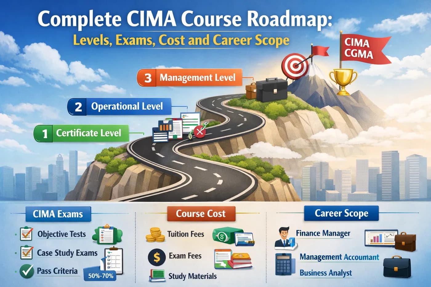 Complete CIMA Course Roadmap: Levels, Exams, Cost and Career Scope