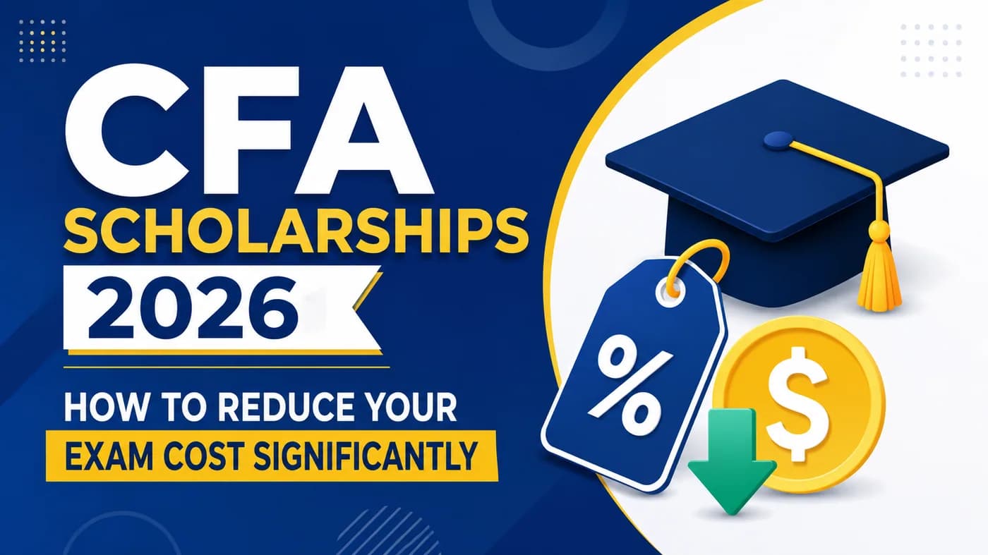 CFA Scholarships 2026: How to Reduce Your Exam Cost Significantly