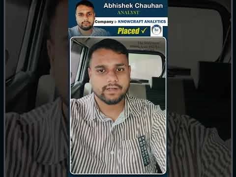 Abhishek — landing a core finance job
