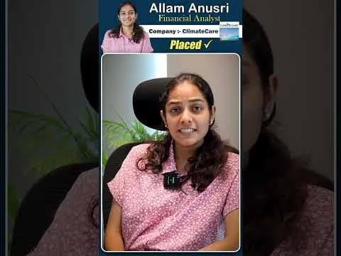 Allam Anusri — placed at ClimateCare