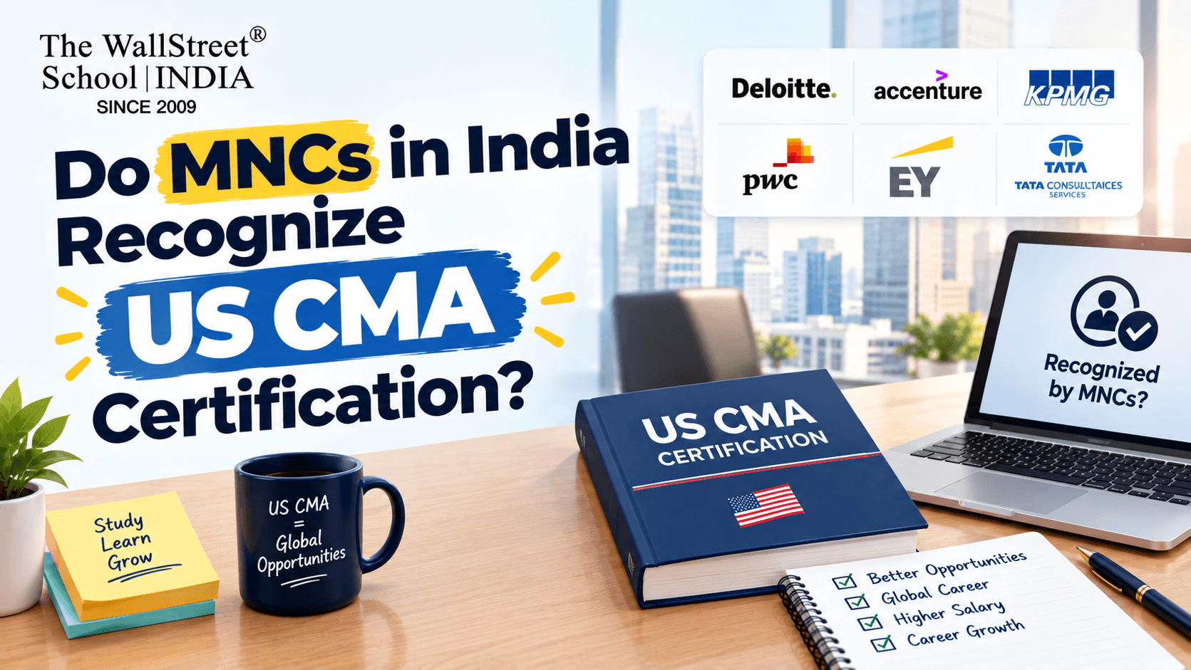 Do MNCs in India Recognize US CMA Certification?