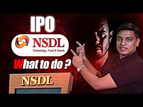 NSDL IPO Analysis | NSDL Vs CDSL  | All about NSDL IPO | What to do? @thewallstreetschool