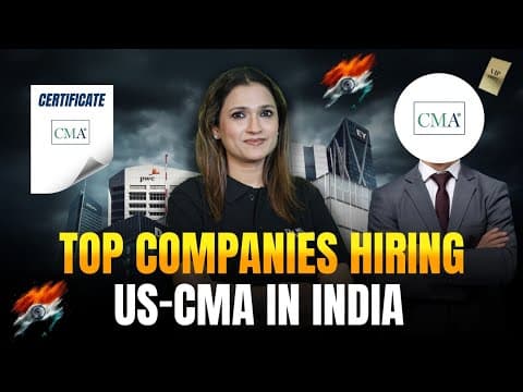 US CMA Salary & Jobs in India — Full Breakdown!