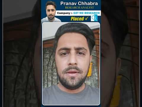 How Financial Modelling Helped Pranav Chhabra Land a Research Analyst Role