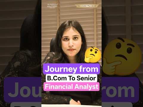 From B.Com to Senior Financial Analyst — Nidhi Tiwary's Journey