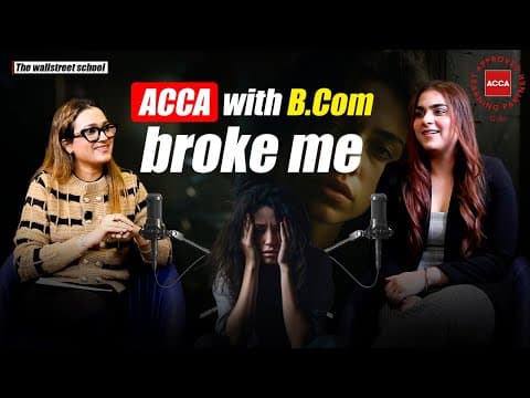 ACCA with B.Com broke me — Sudiksha's true story