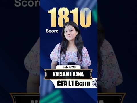 I Scored 1810 in CFA Level 1 | My 11-Month Strategy