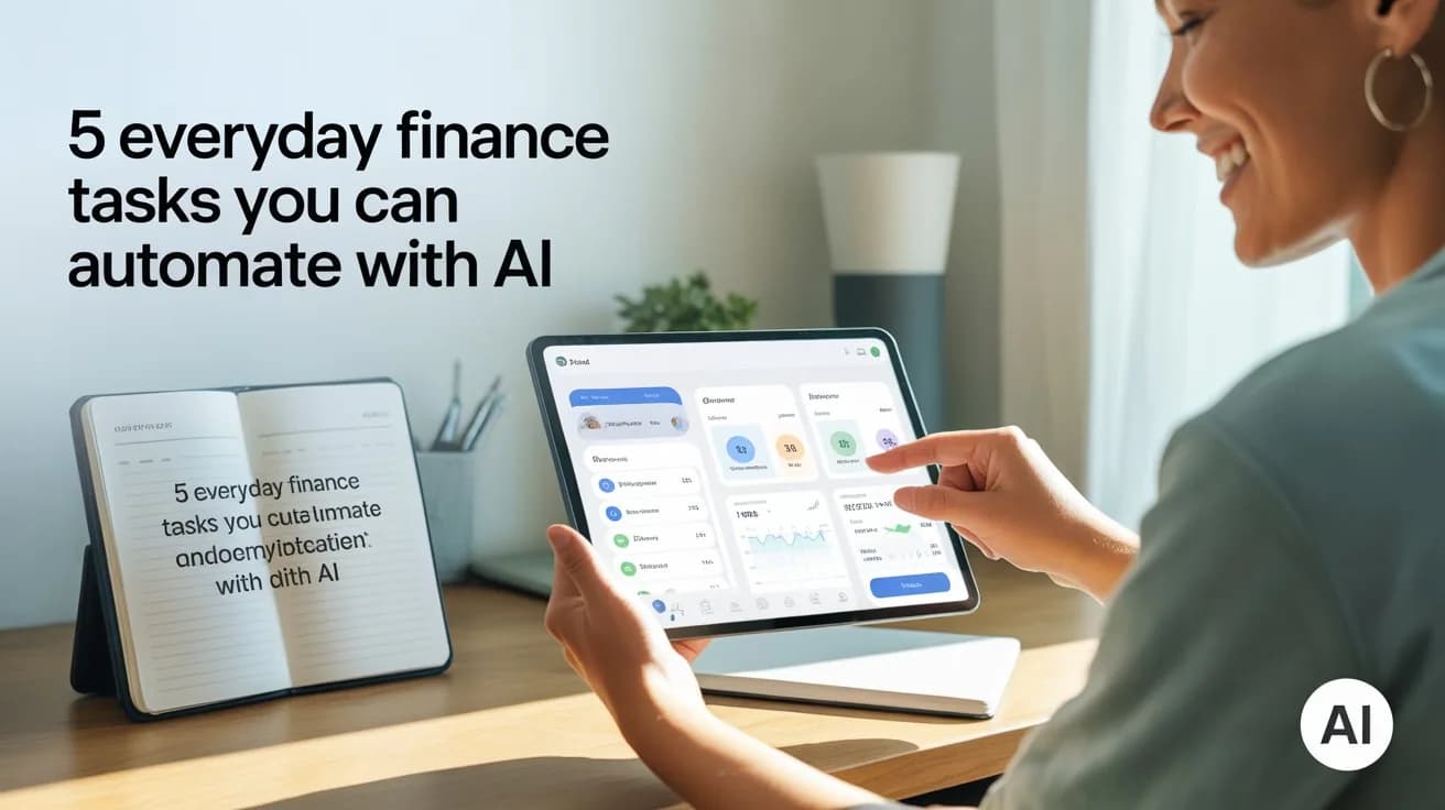 5 Everyday Finance Tasks You Can Automate With AI