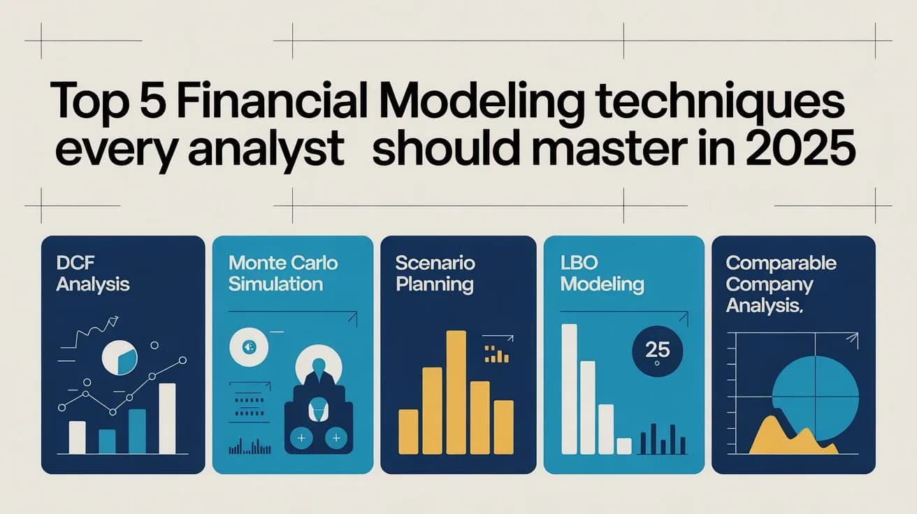 Top 5 Financial Modelling Techniques Every Analyst Should Master in 2025
