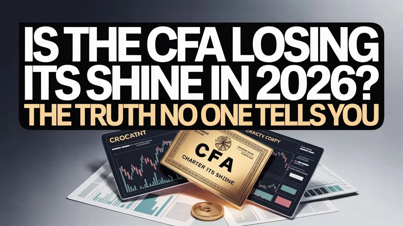 Is the CFA Losing Its Shine in 2026? The Truth No One Tells You