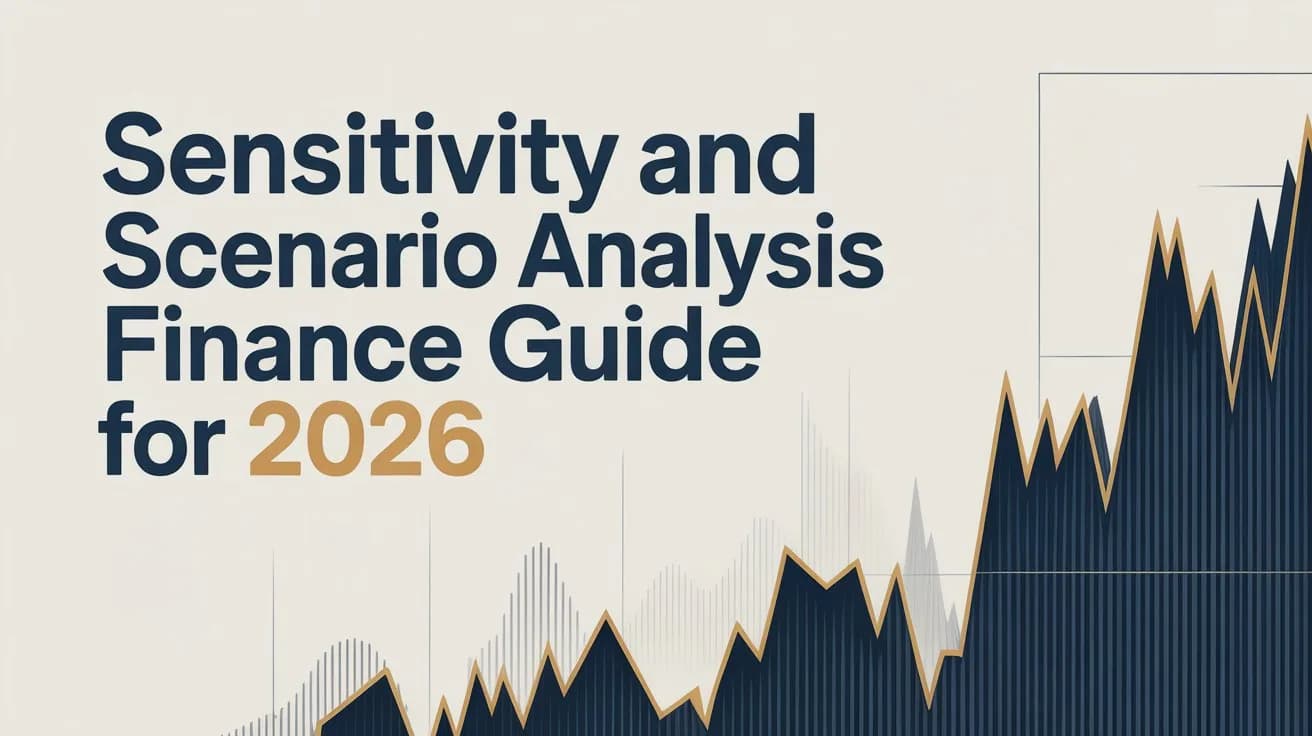 Sensitivity and Scenario Analysis Finance Guide for 2026