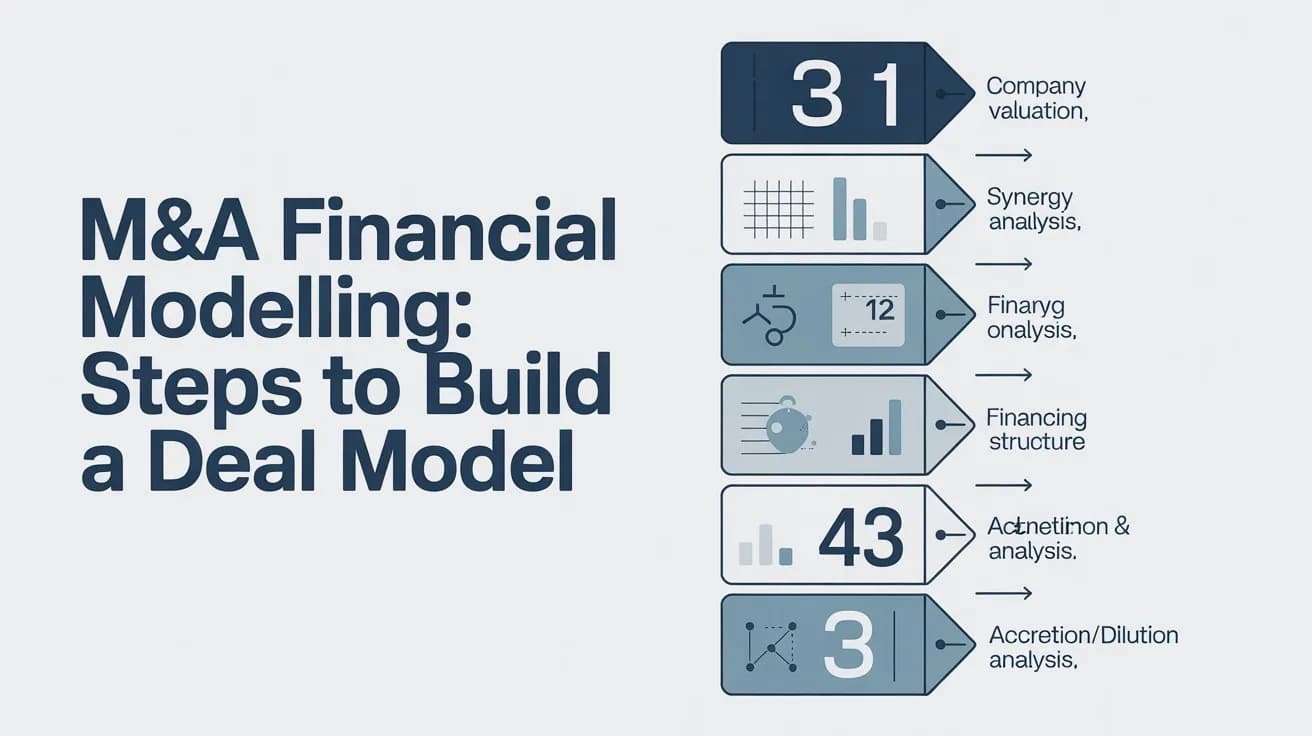 M&A Financial Modelling: Steps to Build a Deal Model
