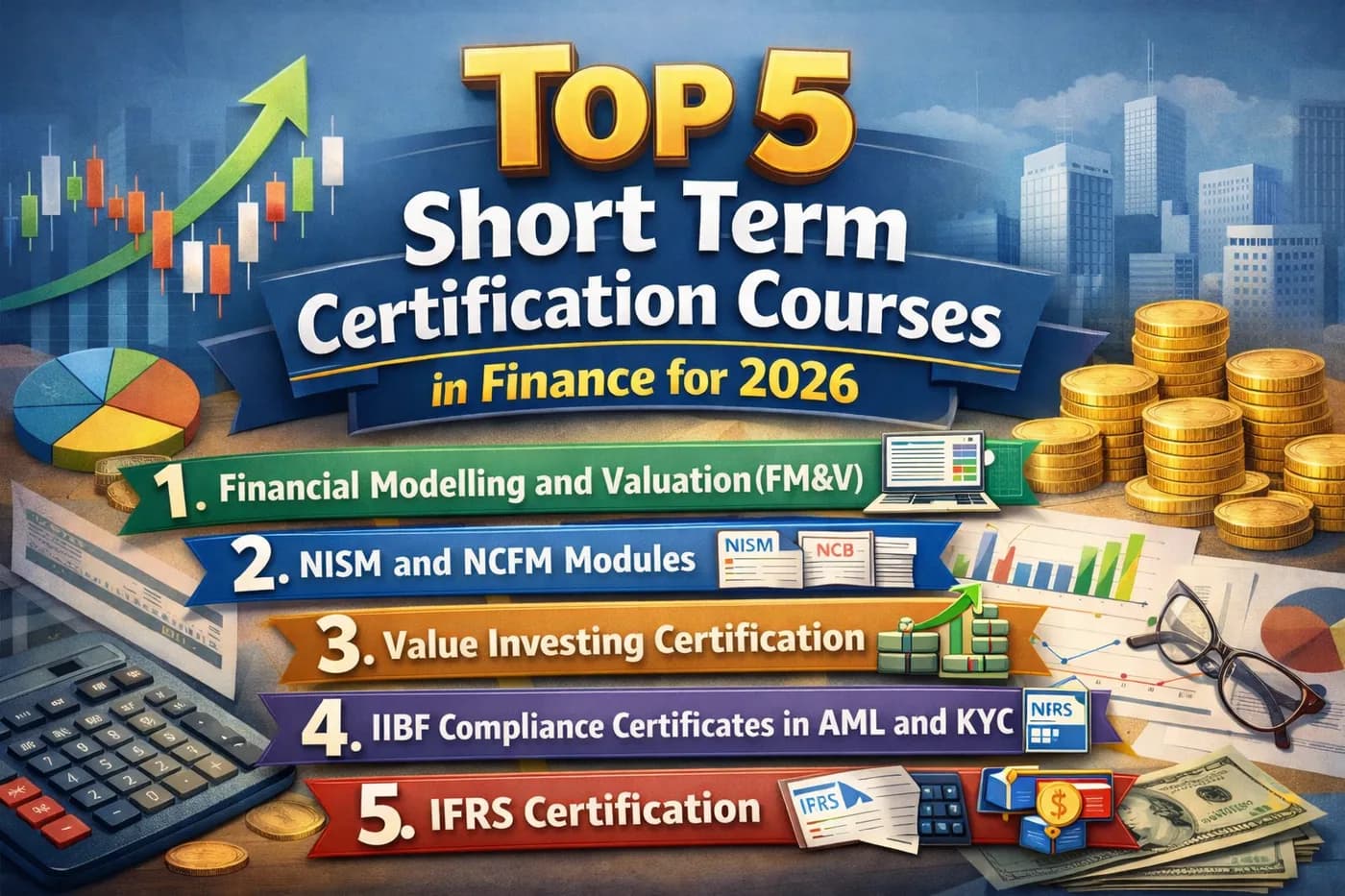 Top 5 Short Term Certification Courses in Finance for 2026