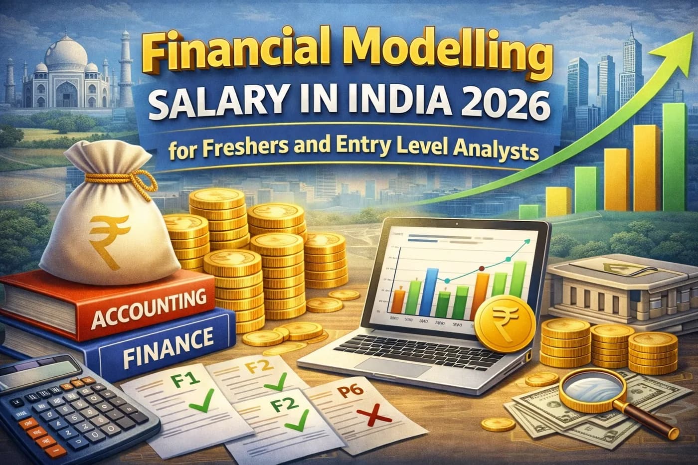 Financial Modelling Salary in India 2026 for Freshers and Entry Level Analysts
