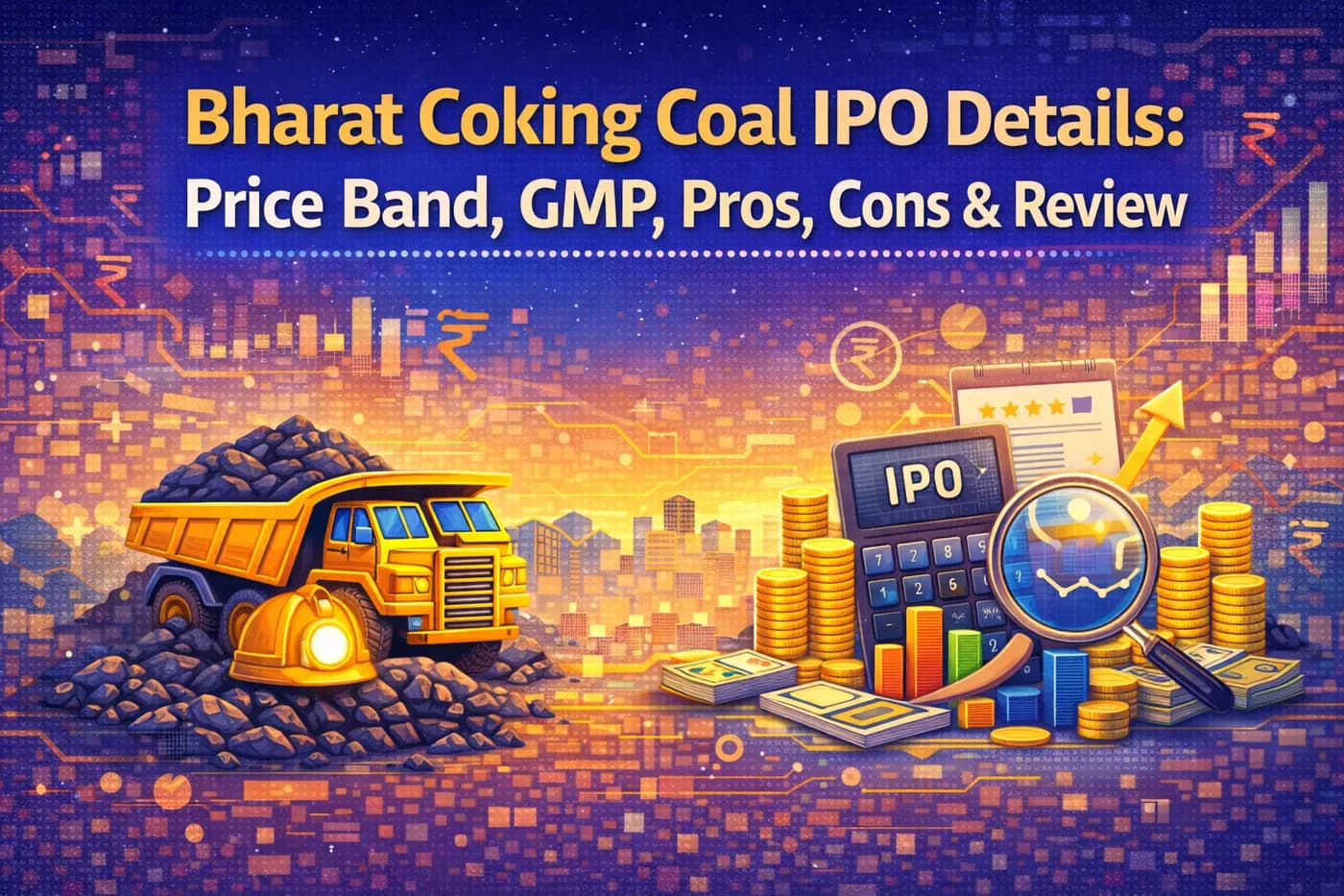Bharat Coking Coal IPO Details: Price Band, GMP, Pros, Cons & Review