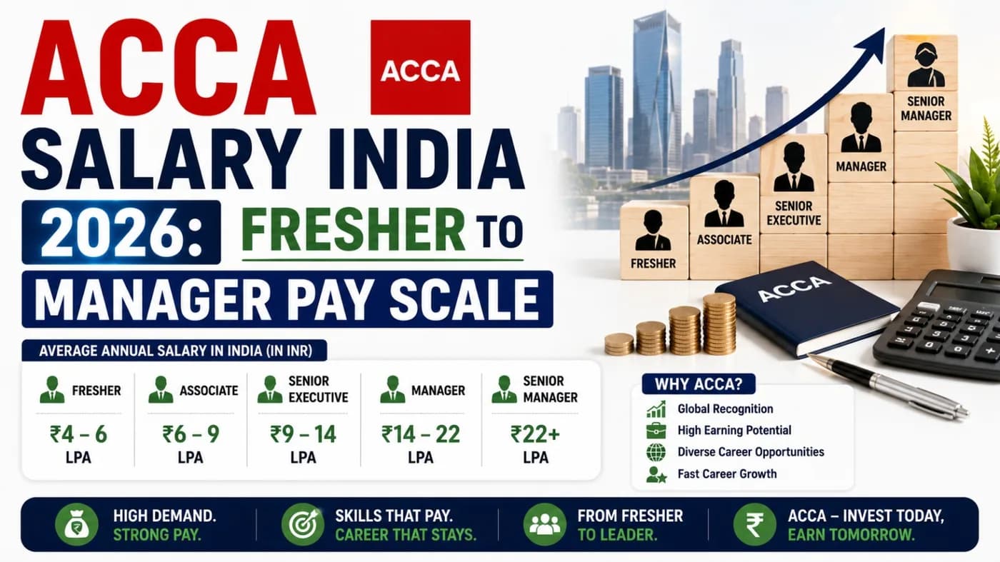 ACCA Salary India 2026: Fresher to Manager Pay Scale
