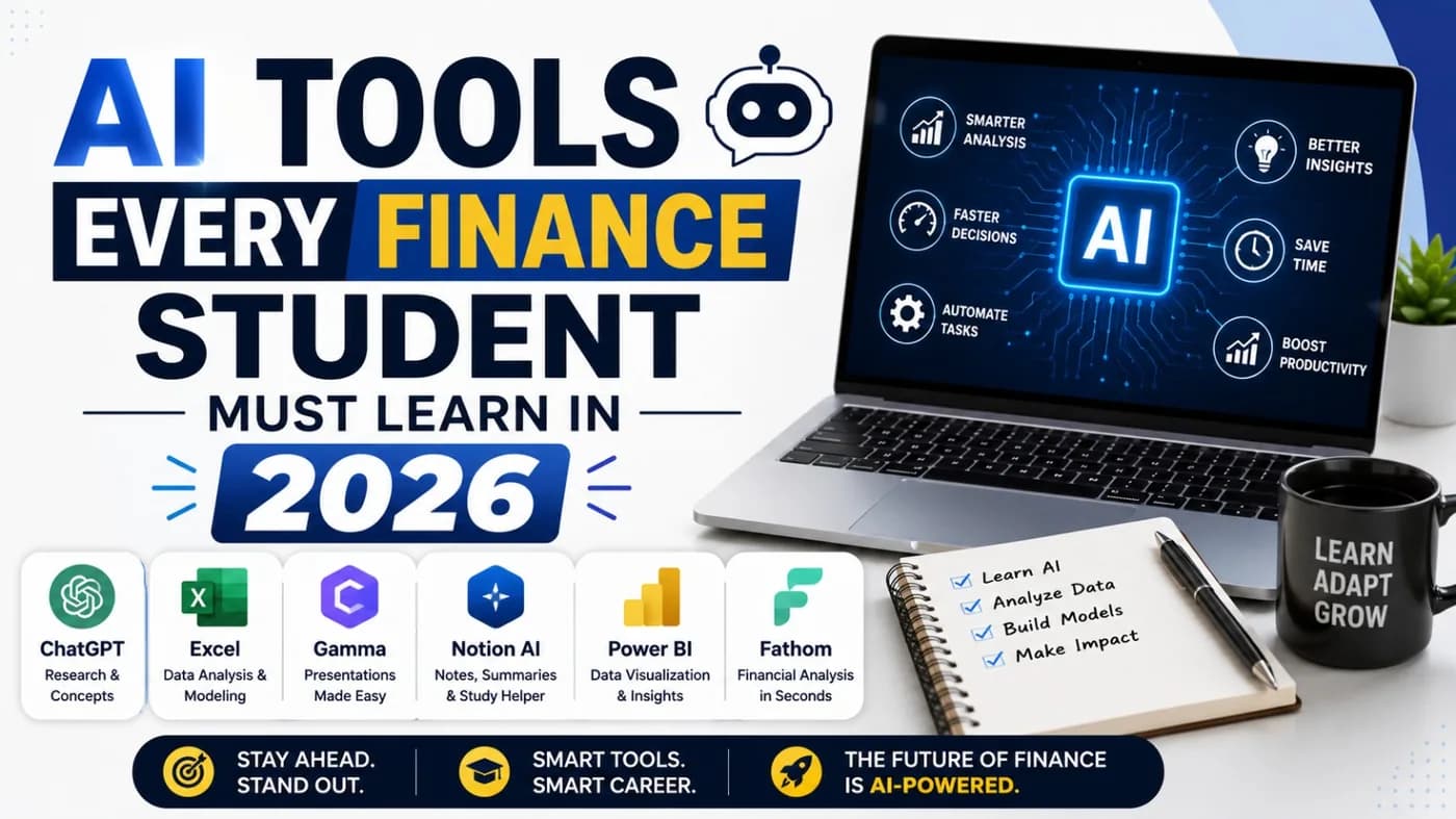 AI Tools Every Finance Student Must Learn in 2026