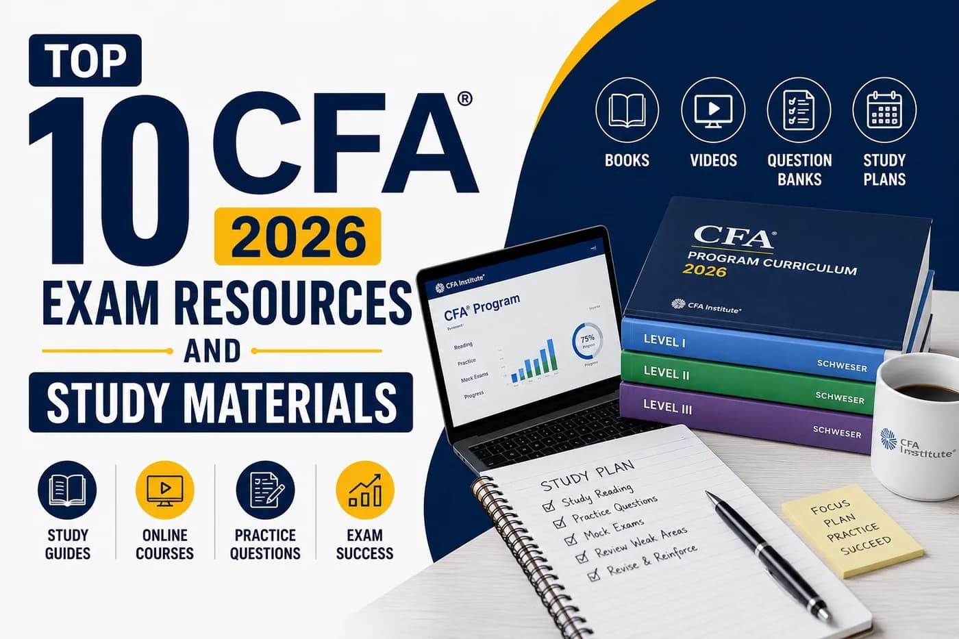 Top 10 CFA 2026 Exam Resources and Study Materials