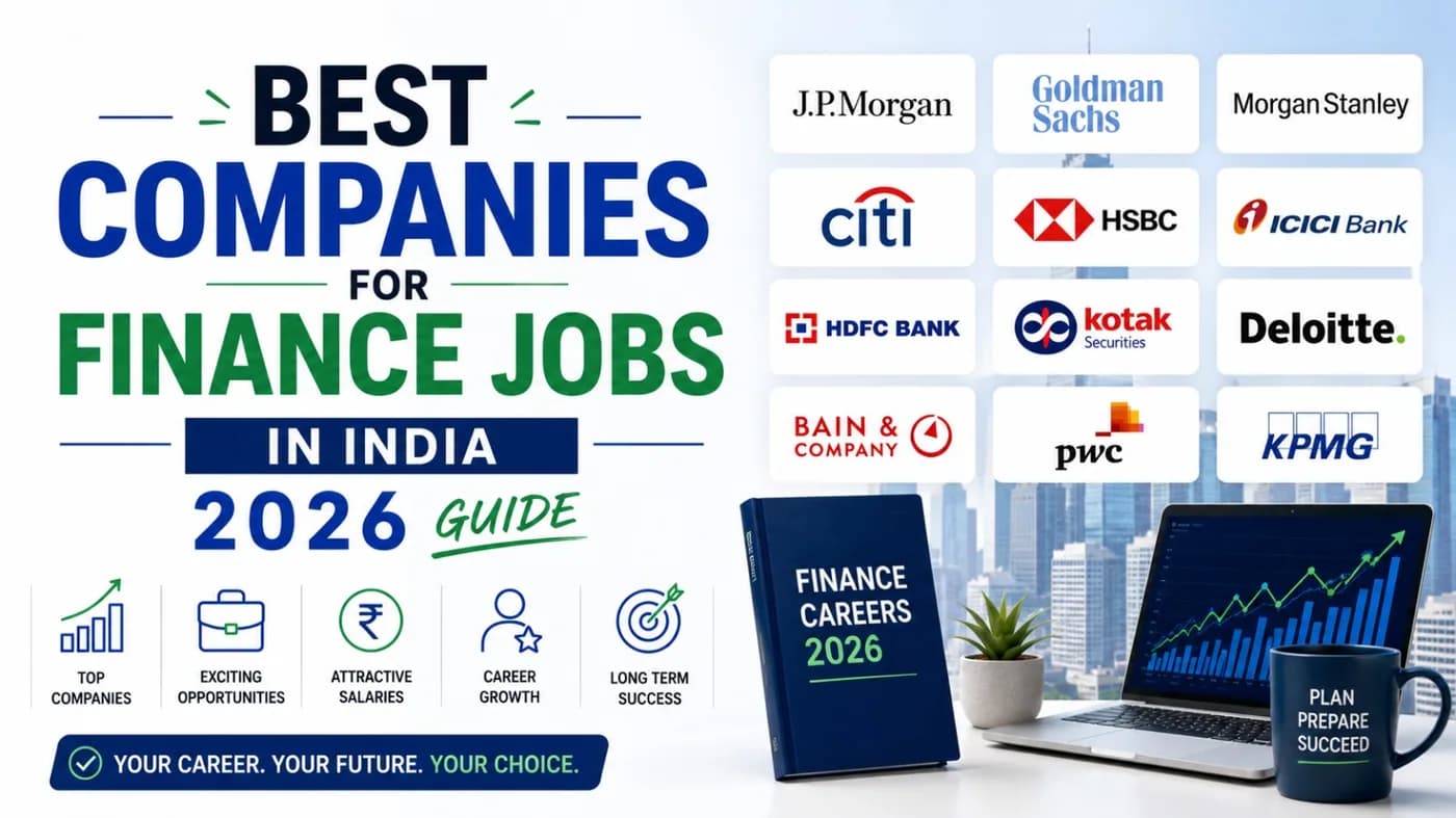 Best Companies for Finance Jobs in India 2026 Guide