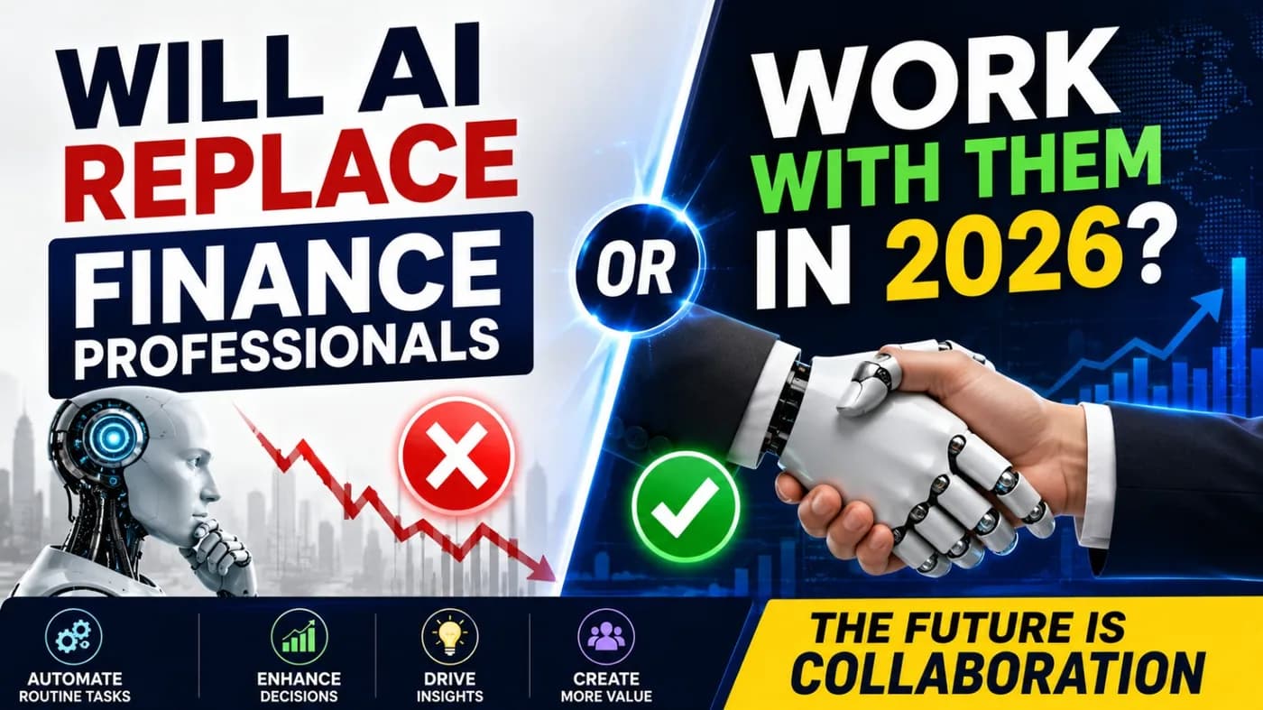 Will AI Replace Finance Professionals or Work With Them in 2026?