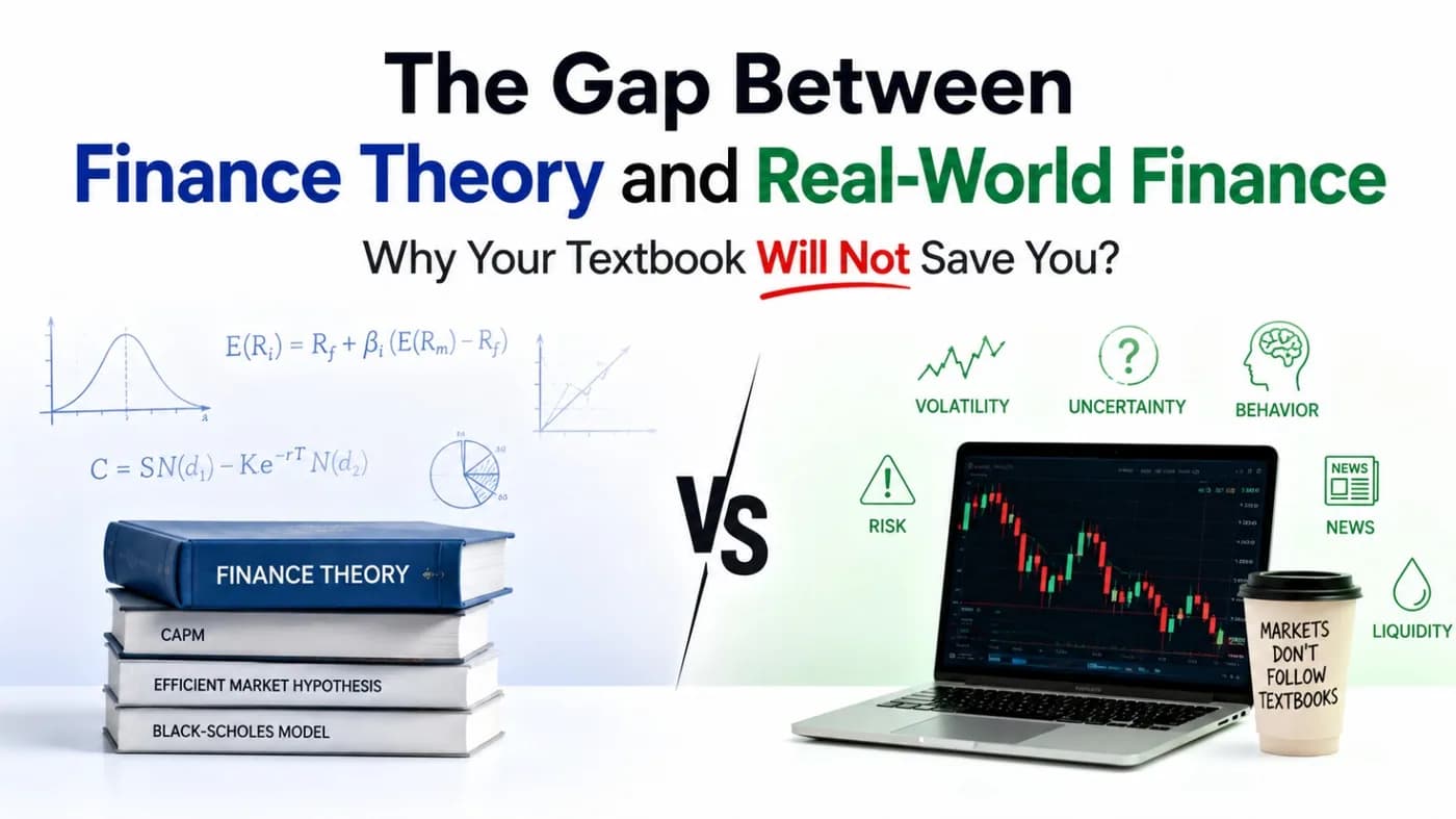 The Gap Between Finance Theory and Real-World Finance: Why Your Textbook Will Not Save You?