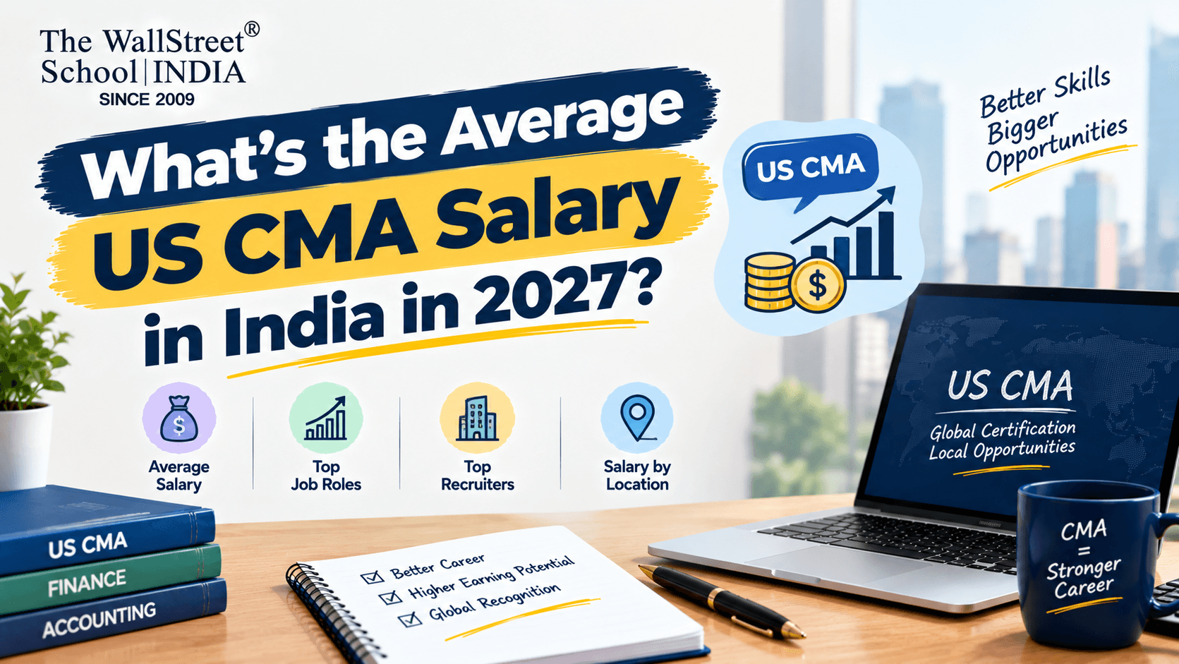 What's the Average US CMA Salary in India in 2027?