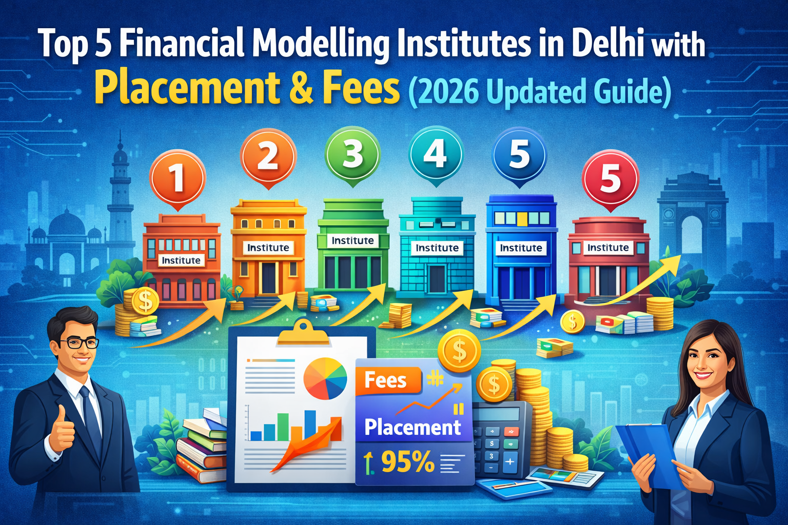 Top 5 Financial Modelling Institutes in Delhi with Placement & Fees (2026 Updated Guide)
