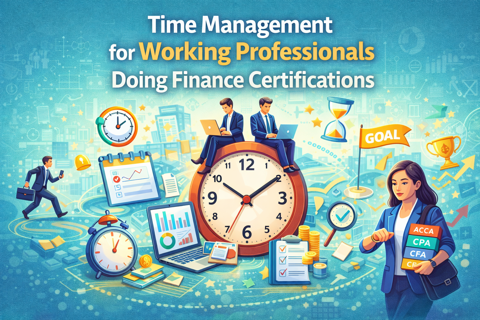 Time Management for Working Professionals Doing Finance Certifications