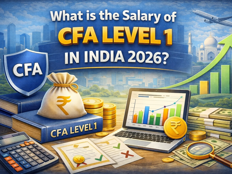 What is the Salary of CFA Level 1 in India 2026?