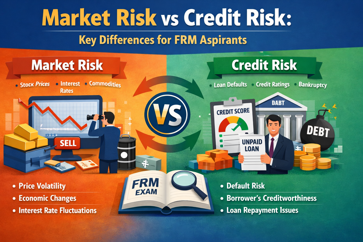Market Risk vs Credit Risk