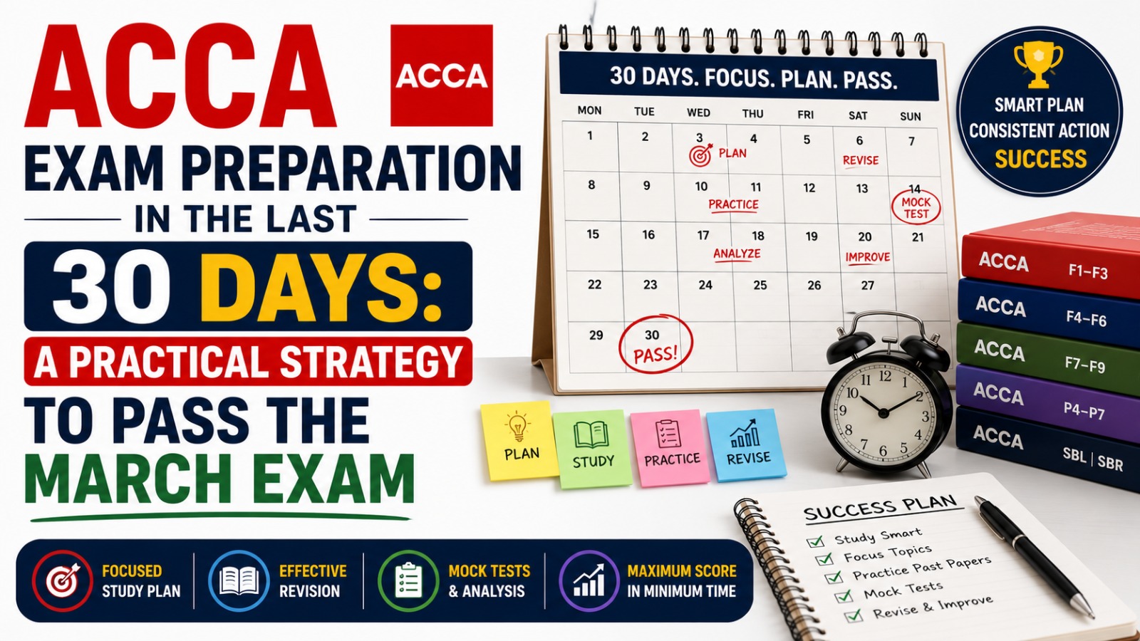 ACCA Exam Preparation in the Last 30 Days: A Practical Strategy to Pass the March Exam