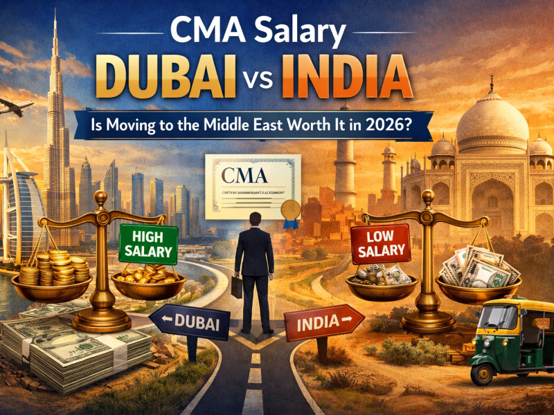 CMA Salary Dubai vs India: Is Moving to the Middle East Worth It in 2026?