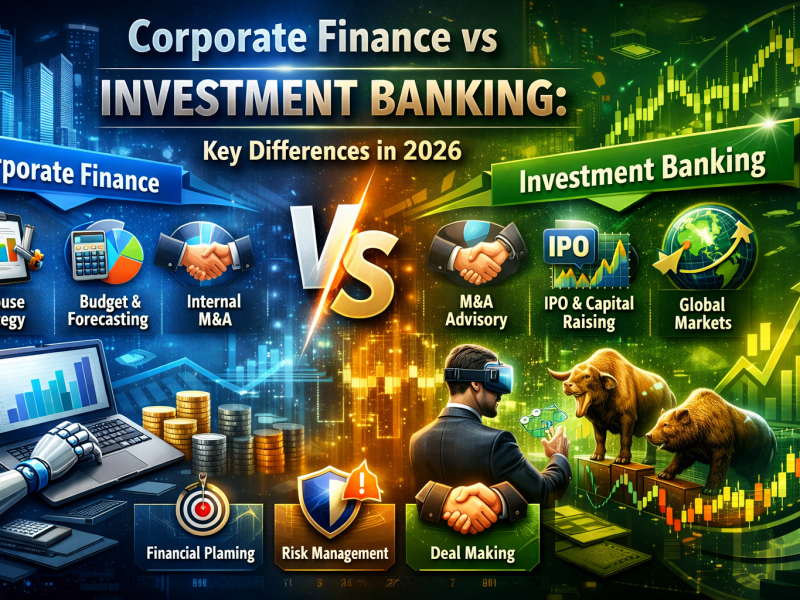 Corporate Finance vs Investment Banking: Key Differences in 2026