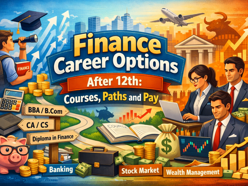 Finance Career Options After 12th: Courses, Paths and Pay