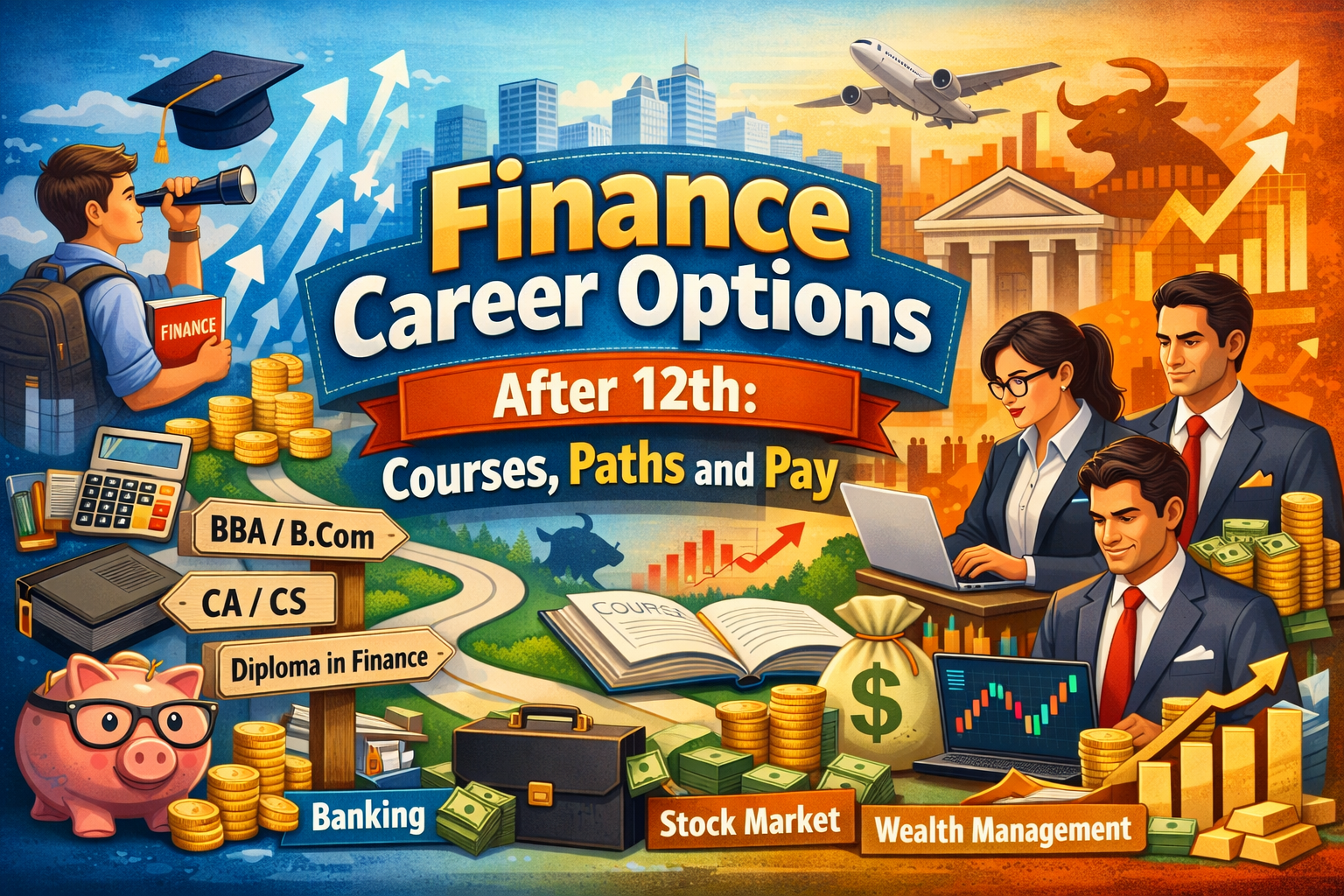 Finance Career Options After 12th: Courses, Paths and Pay