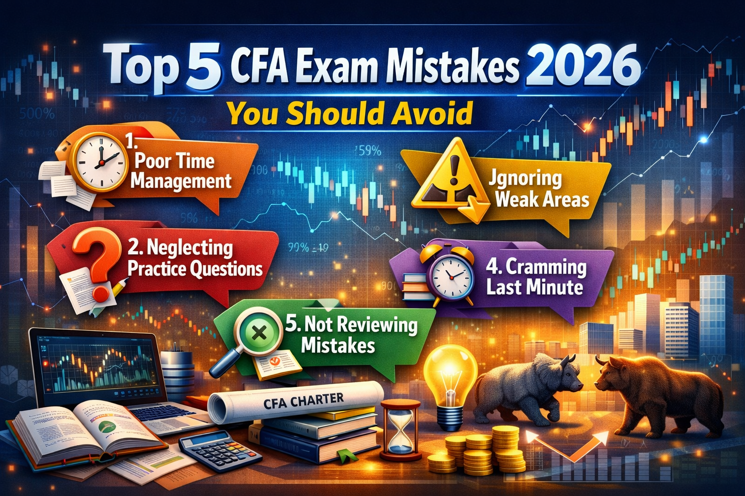 Top 5 CFA Exam Mistakes 2026 You Should Avoid
