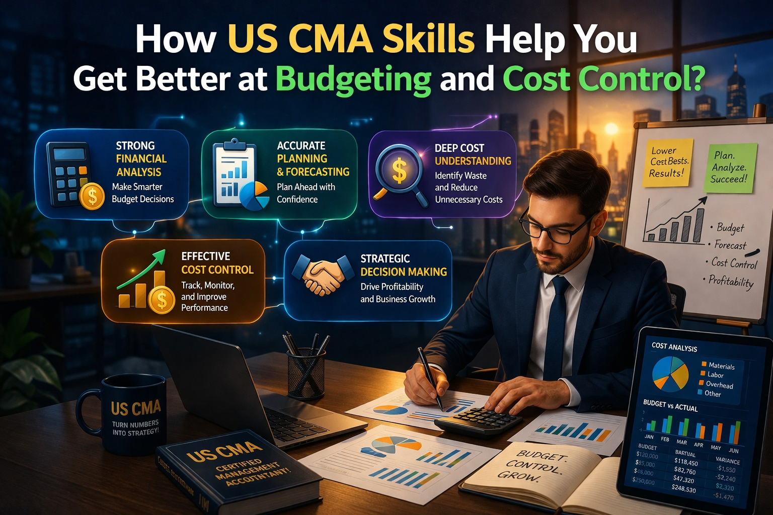How US CMA Skills Help You Get Better at Budgeting and Cost Control?
