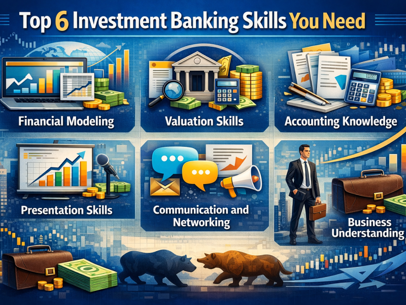 Top 6 Investment Banking Skills You Need to Break Into the Industry (2026 Guide)