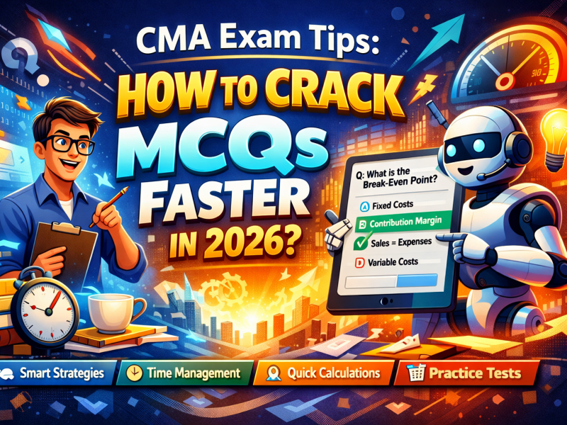 CMA Exam Tips: How to Crack MCQs Faster in 2026?