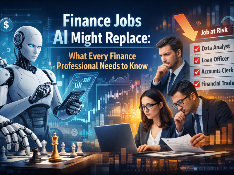 Finance Jobs AI Might Replace: What Every Finance Professional Needs to Know