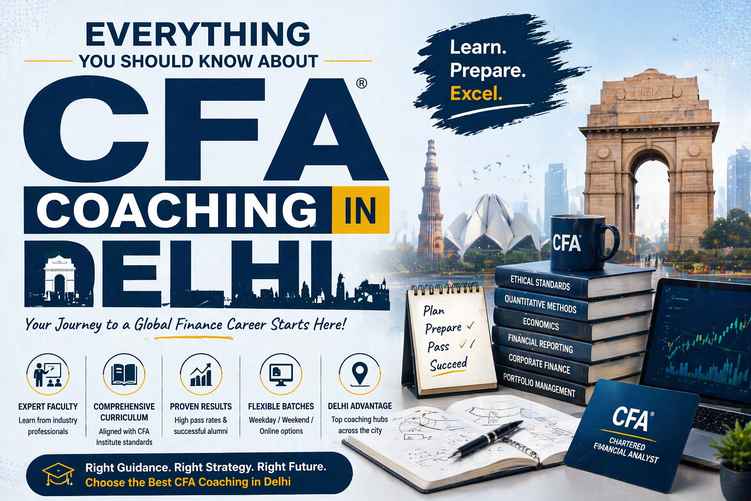CFA Course in Delhi: Best Coaching, Fees & Career 2026