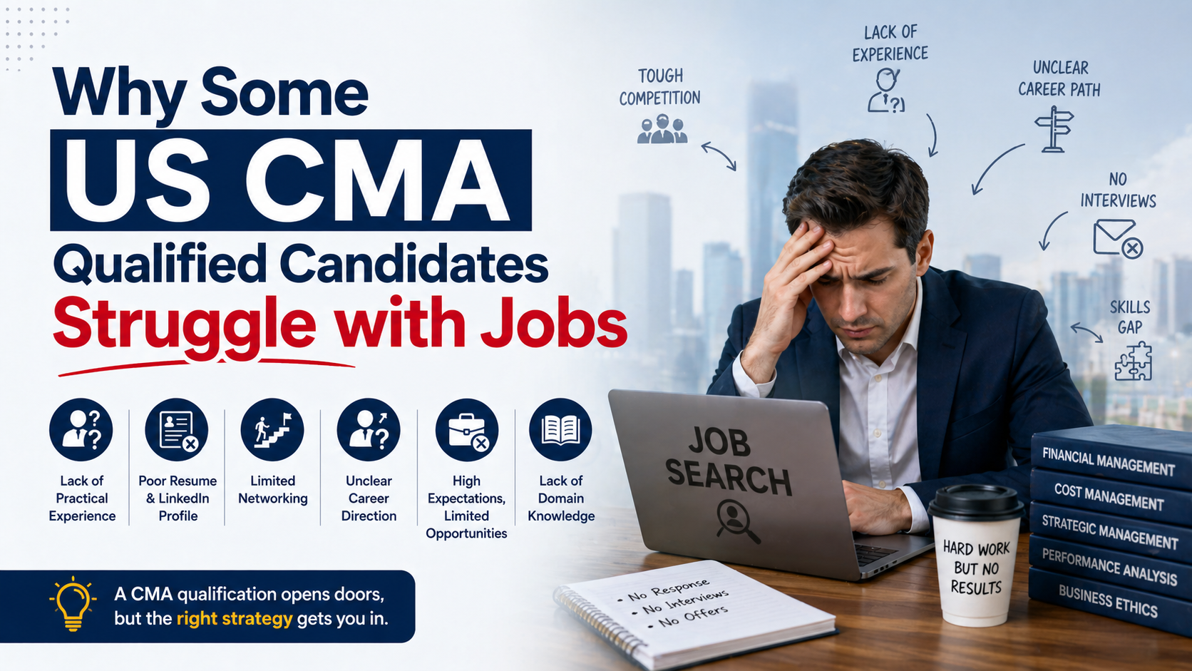 Why Some US CMA Qualified Candidates Struggle with Jobs