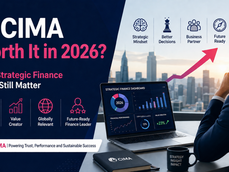 Is CIMA Worth It in 2026? Why Strategic Finance Skills Still Matter