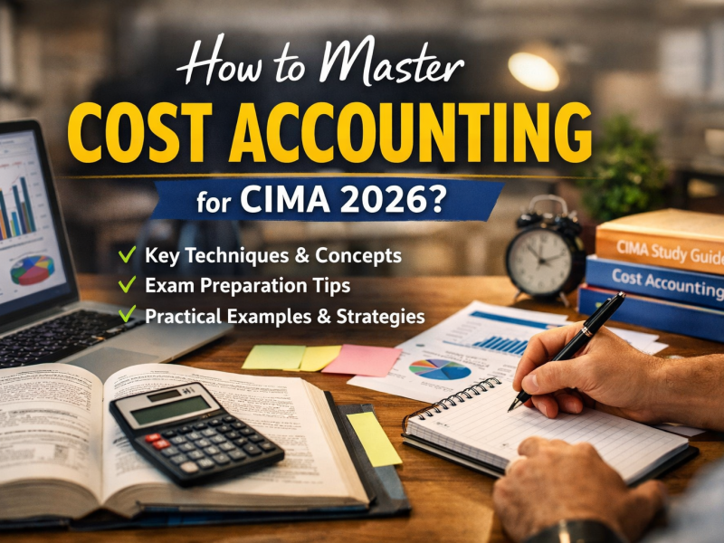 How to Master Cost Accounting for CIMA 2026?