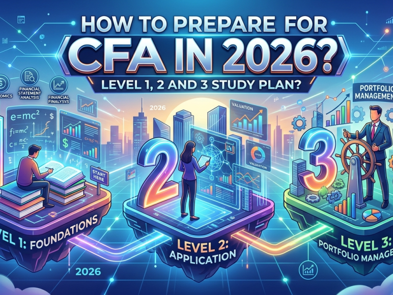 How to Prepare for CFA in 2026?: Level 1, 2 and 3 Study Plan?