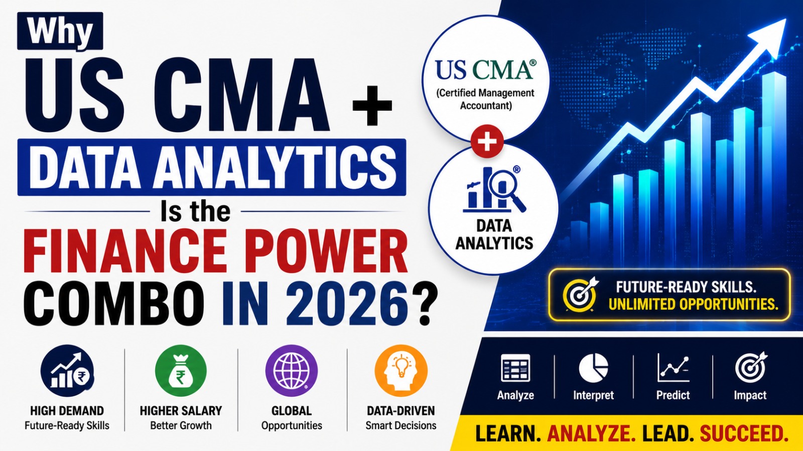 Why US CMA + Data Analytics Is the Finance Power Combo 2026?