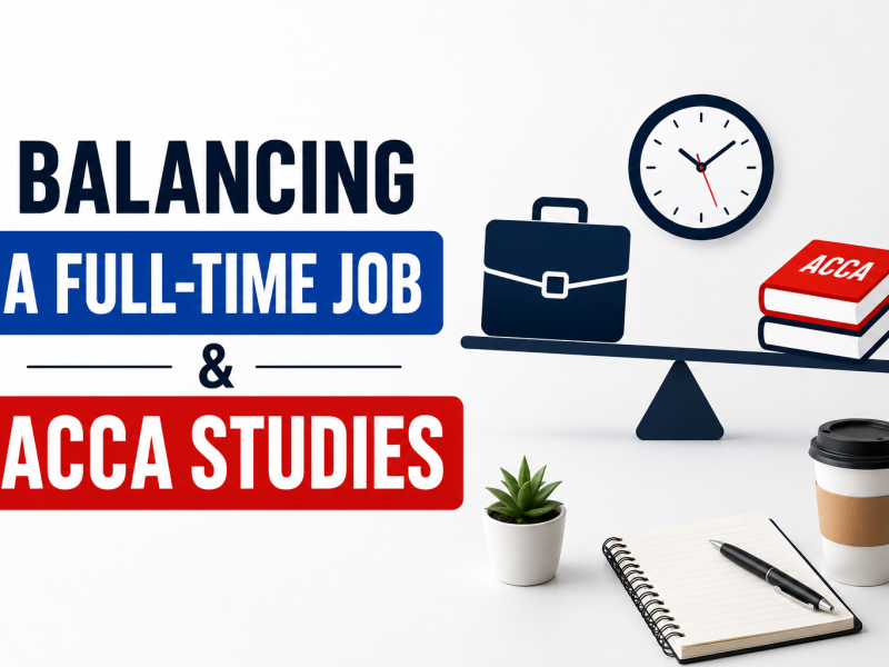 Balancing a Full-Time Job and ACCA Studies What Actually Works