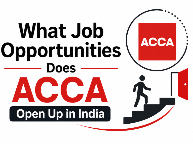 What Job Opportunities Does ACCA Open Up in India
