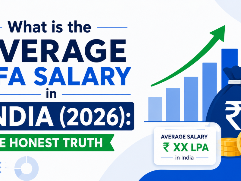 What is the Average CFA Salary in India (2026): The Honest Truth