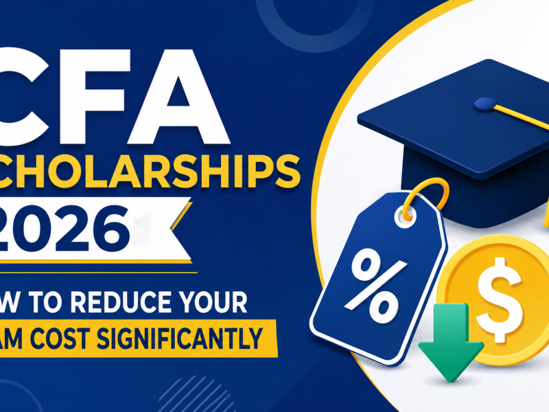 CFA Scholarships 2026: How to Reduce Your Exam Cost Significantly 